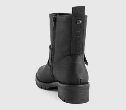 Earth Addict Iris Buckle Detail Ankle Boots