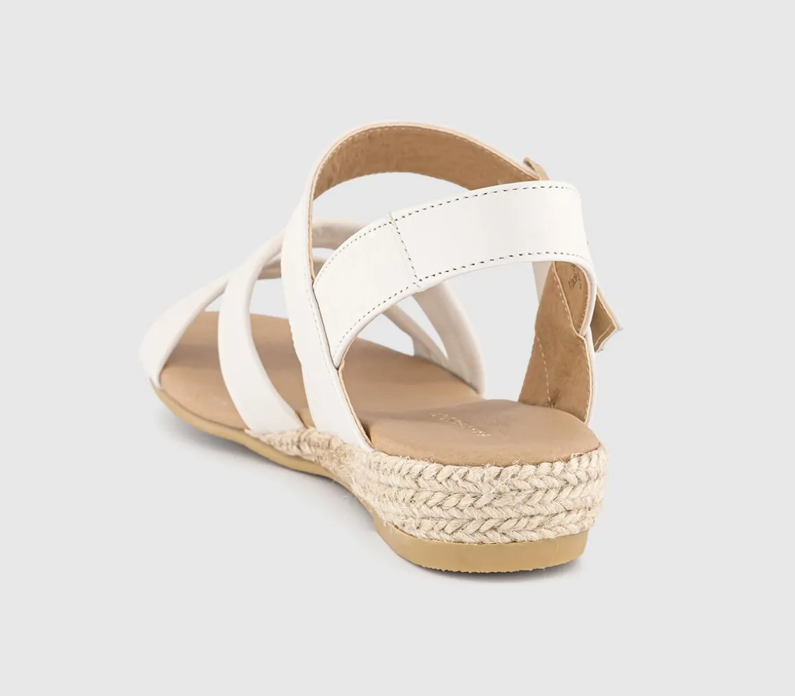 Earth Addict Peony Multi Strap Sandals