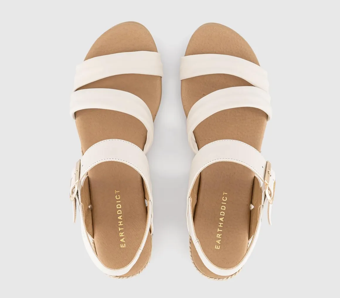 Earth Addict Peony Multi Strap Sandals