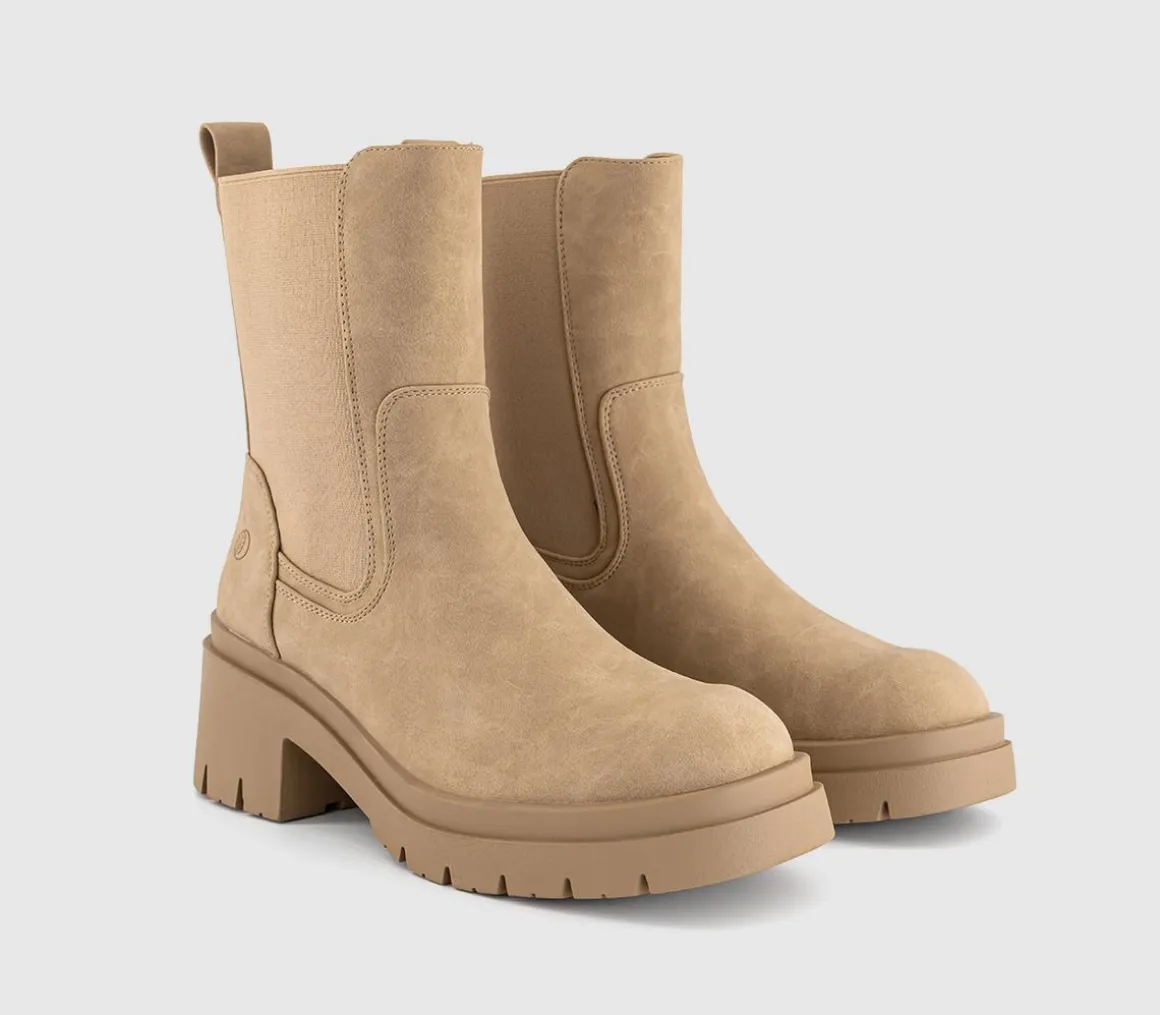 Earth Addict Violet Platform Elastic Boots