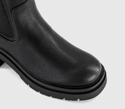 Earth Addict Violet Platform Elastic Boots
