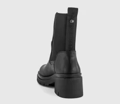 Earth Addict Violet Platform Elastic Boots