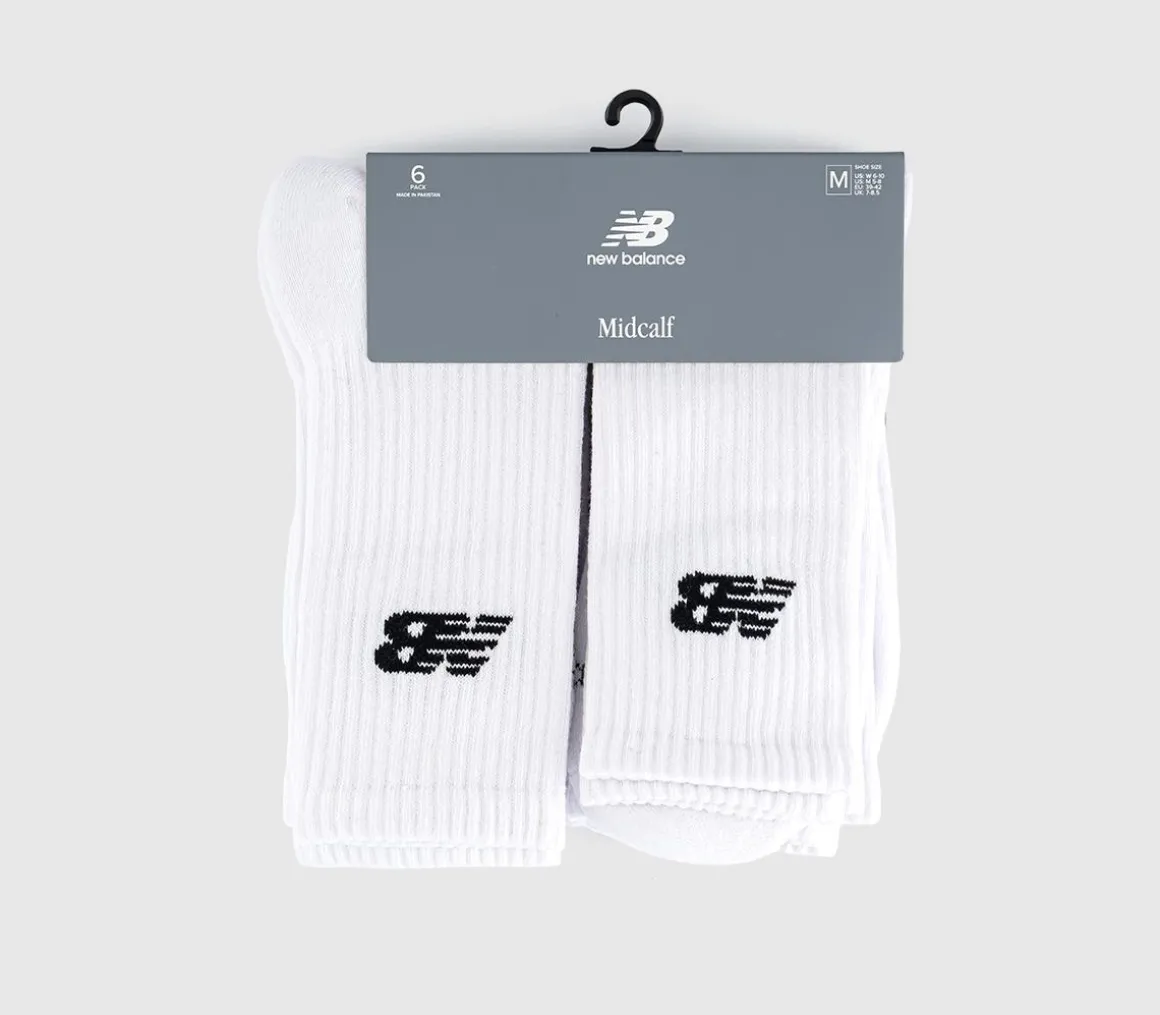 Everyday Midcalf 6 Pairs Socks