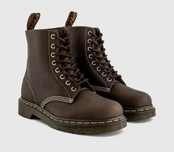 8 Eyelet Lace Up Boots