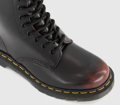 8 Eyelet Lace Up Boots