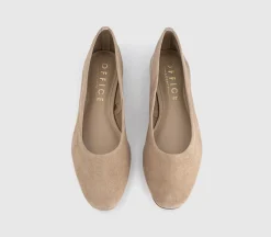 Fairytale Suede Ballerina Pumps
