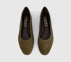 Fairytale Suede Ballerina Pumps