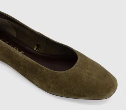 Fairytale Suede Ballerina Pumps