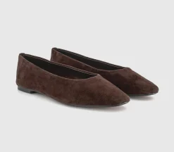 Fairytale Suede Ballet Pumps