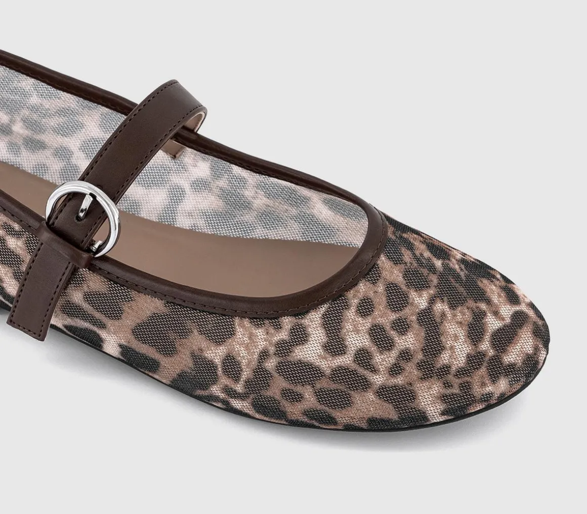 Fancy Mesh Ballet Flats