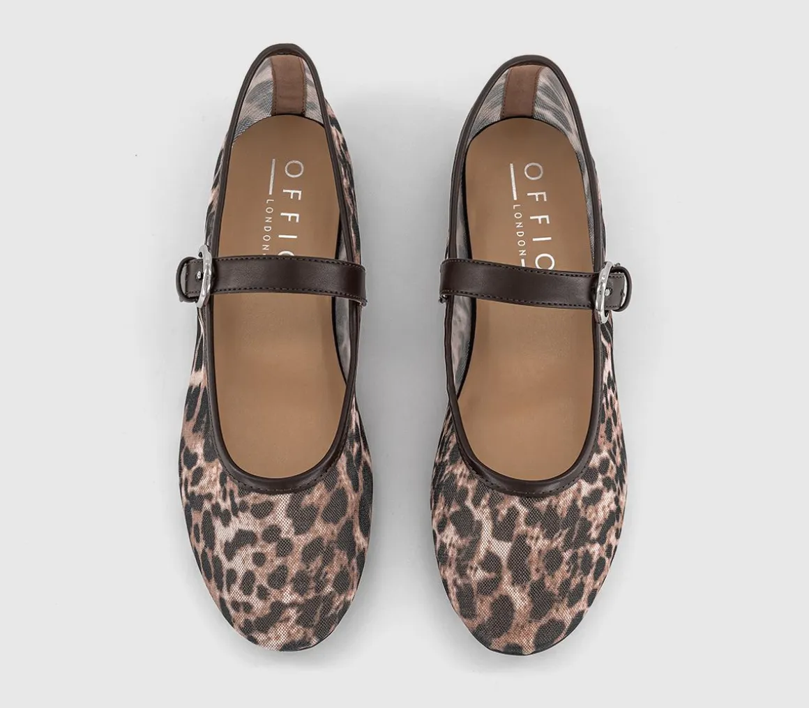 Fancy Mesh Ballet Flats