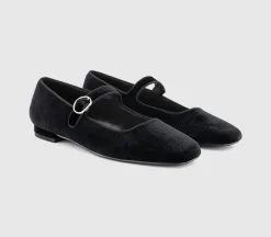 Fanfare Single Strap Mary Jane Ballet Flats