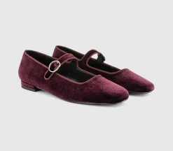 Fanfare Single Strap Mary Jane Ballet Flats
