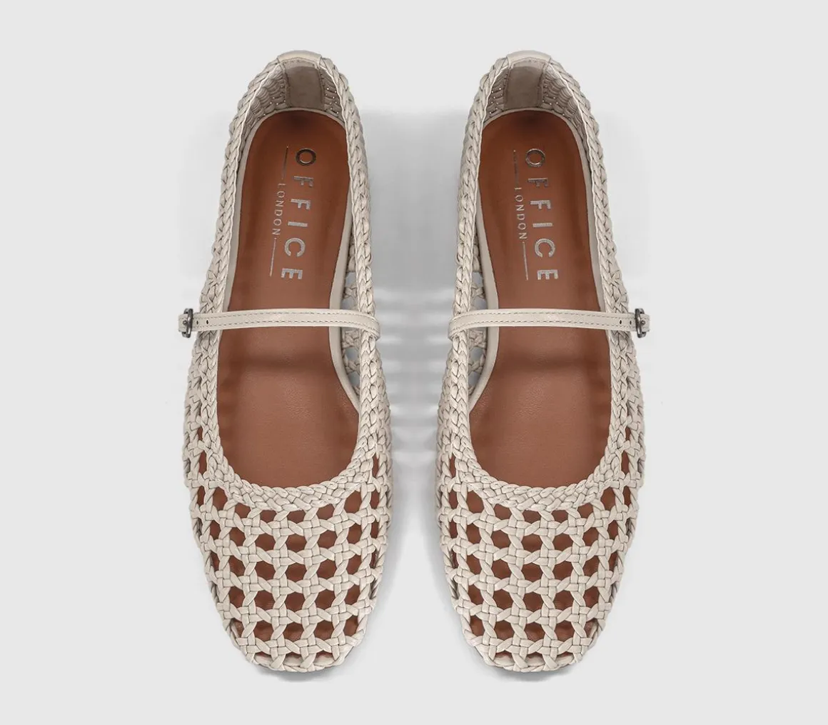 Fascinate Woven Mary Janes