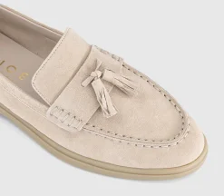 Fay Suede Tassel Loafers