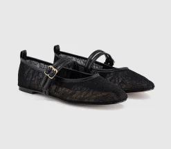 Fenix Double Strap Mary Jane Ballet Pumps