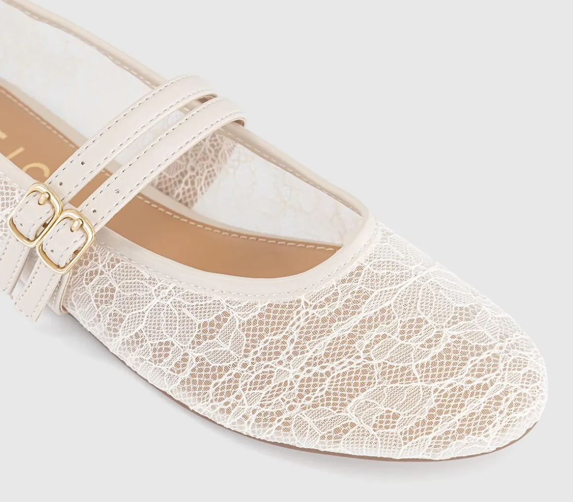 Fenix Double Strap Mary Jane Ballet Pumps