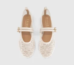 Fenix Double Strap Mary Jane Ballet Pumps