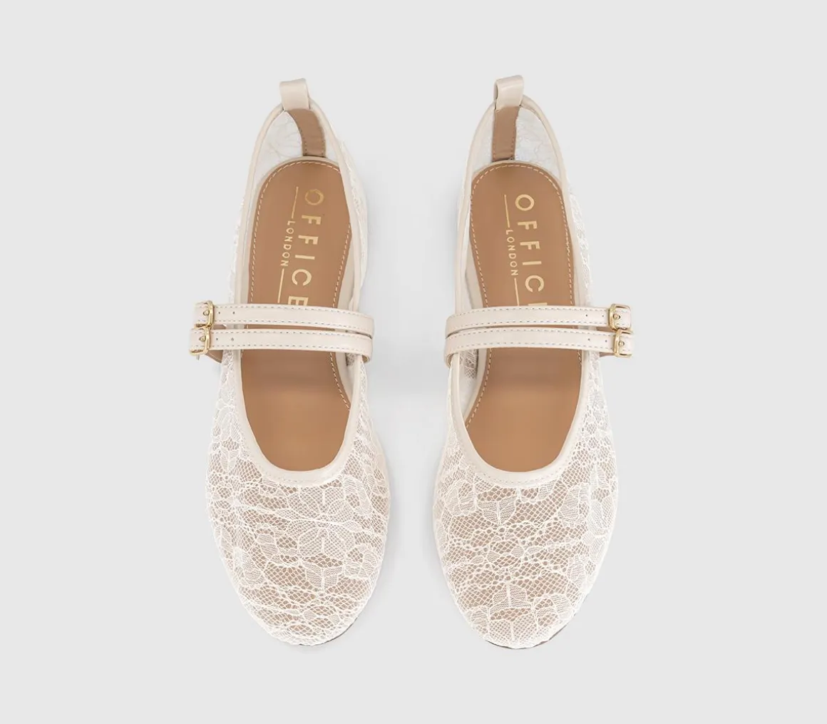 Fenix Double Strap Mary Jane Ballet Pumps