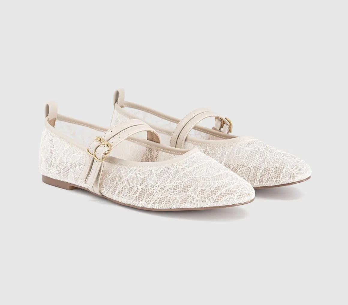Fenix Double Strap Mary Jane Ballet Pumps