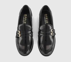 Fernando Double Strap Detail Loafers