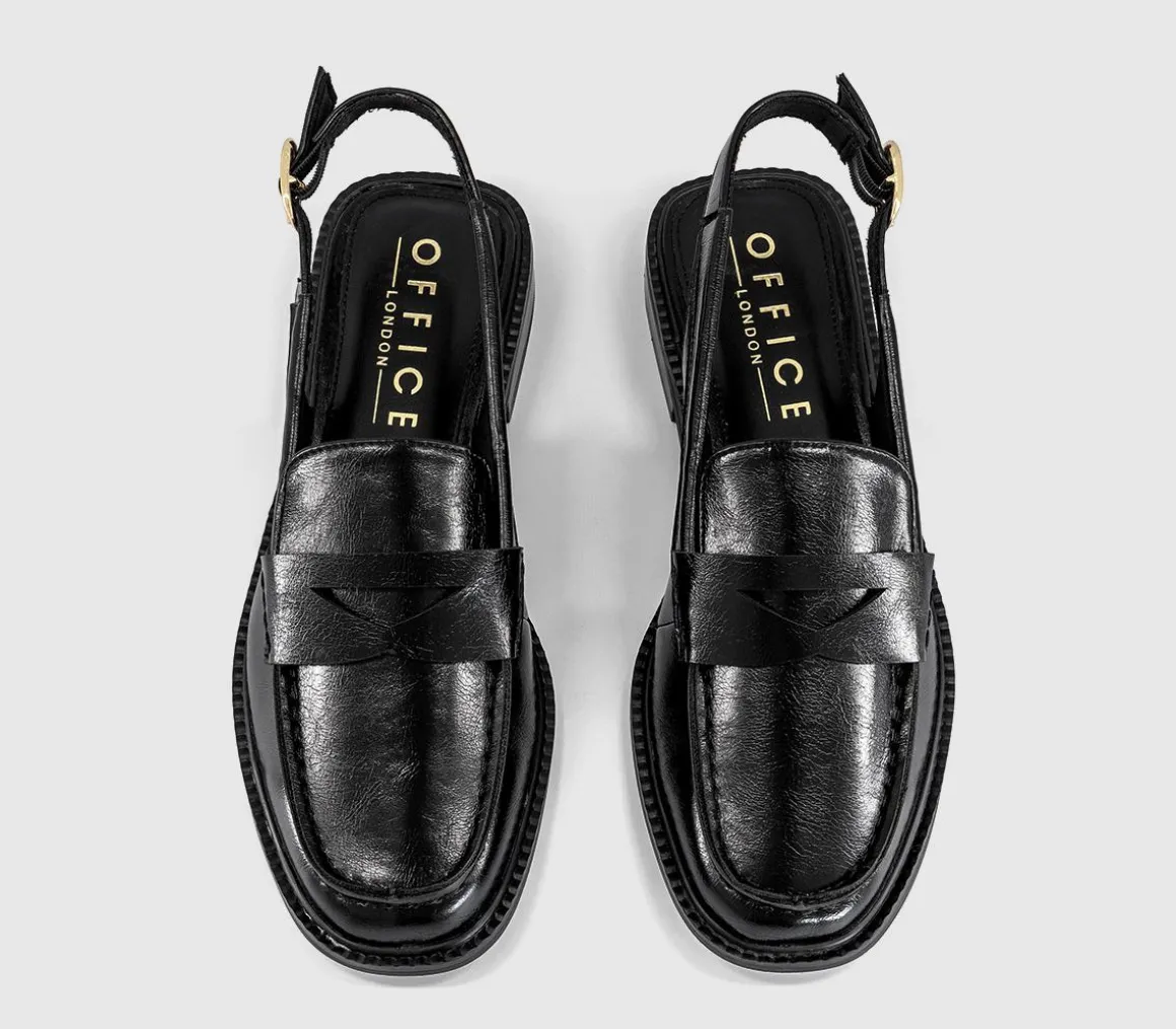 Ferris Slingback Saddle Loafers
