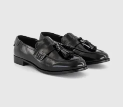 Fidget Round Toe Tassel Loafers