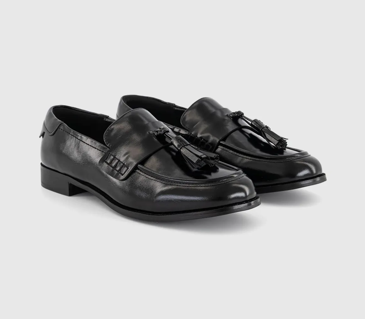 Fidget Round Toe Tassel Loafers