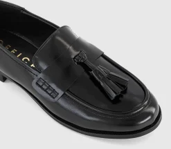 Fidget Round Toe Tassel Loafers