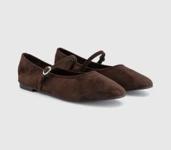 Fifi Single Strap Mary Jane Ballet Pumps