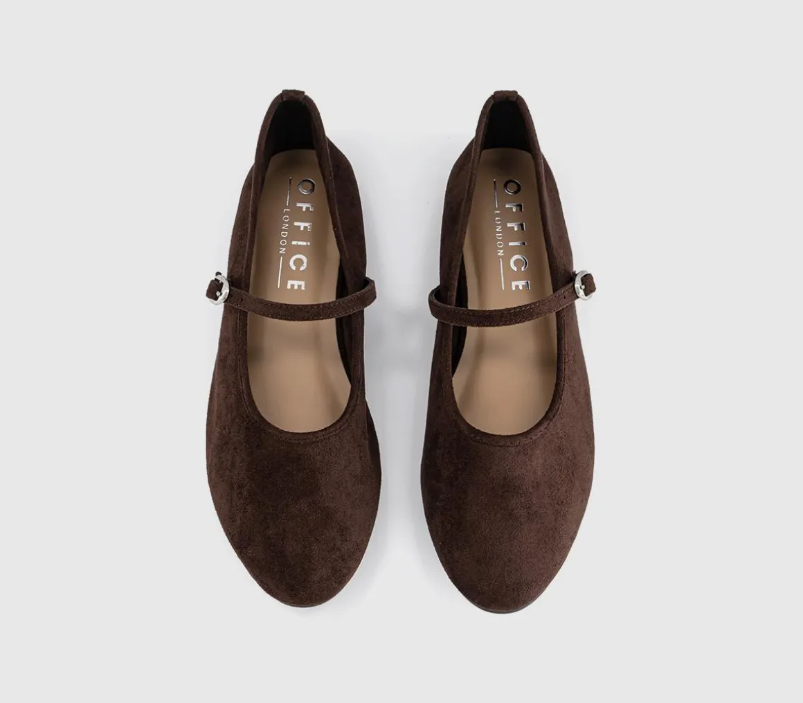 Fifi Single Strap Mary Jane Ballet Pumps