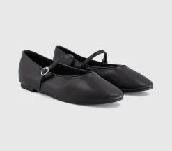 Fifi Single Strap Mary Jane Ballet Pumps
