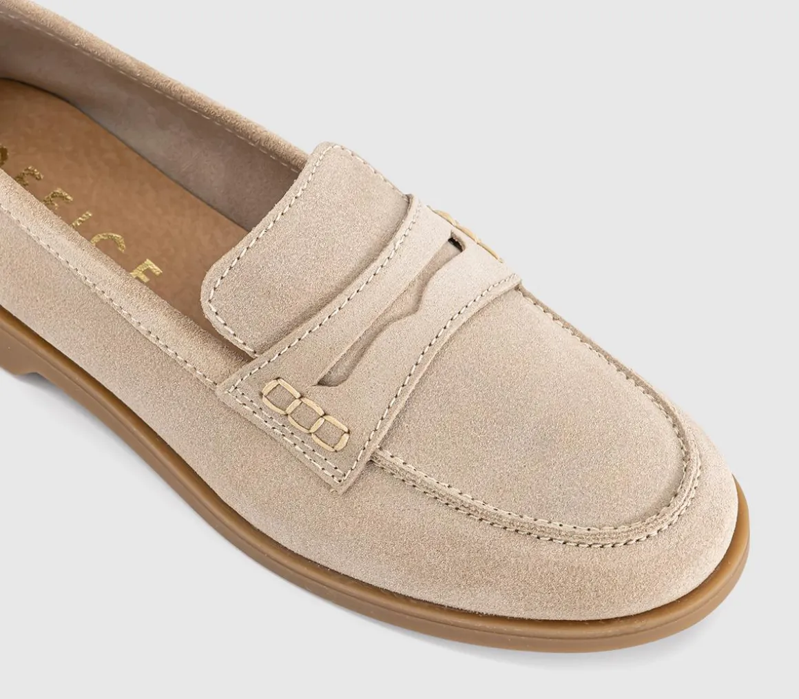 Finesse Gum Sole Penny Loafers