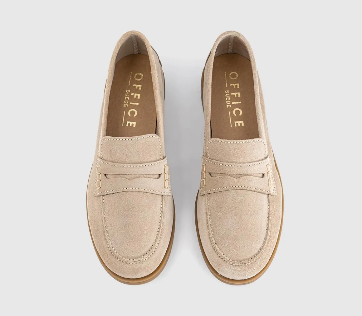 Finesse Gum Sole Penny Loafers