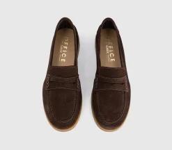 Finesse Gum Sole Penny Loafers