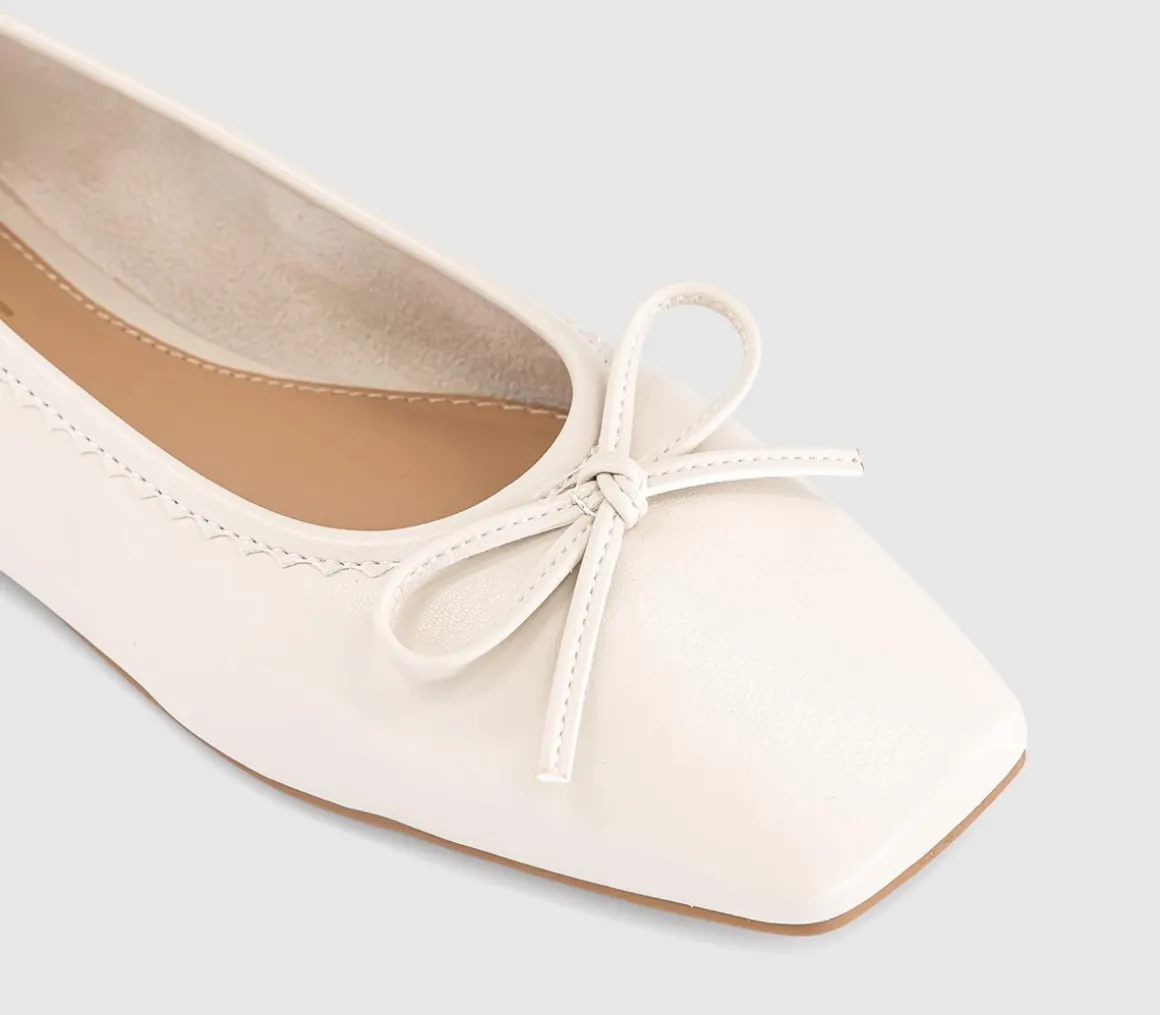 Finti Square Toe Soft Ballet Pumps