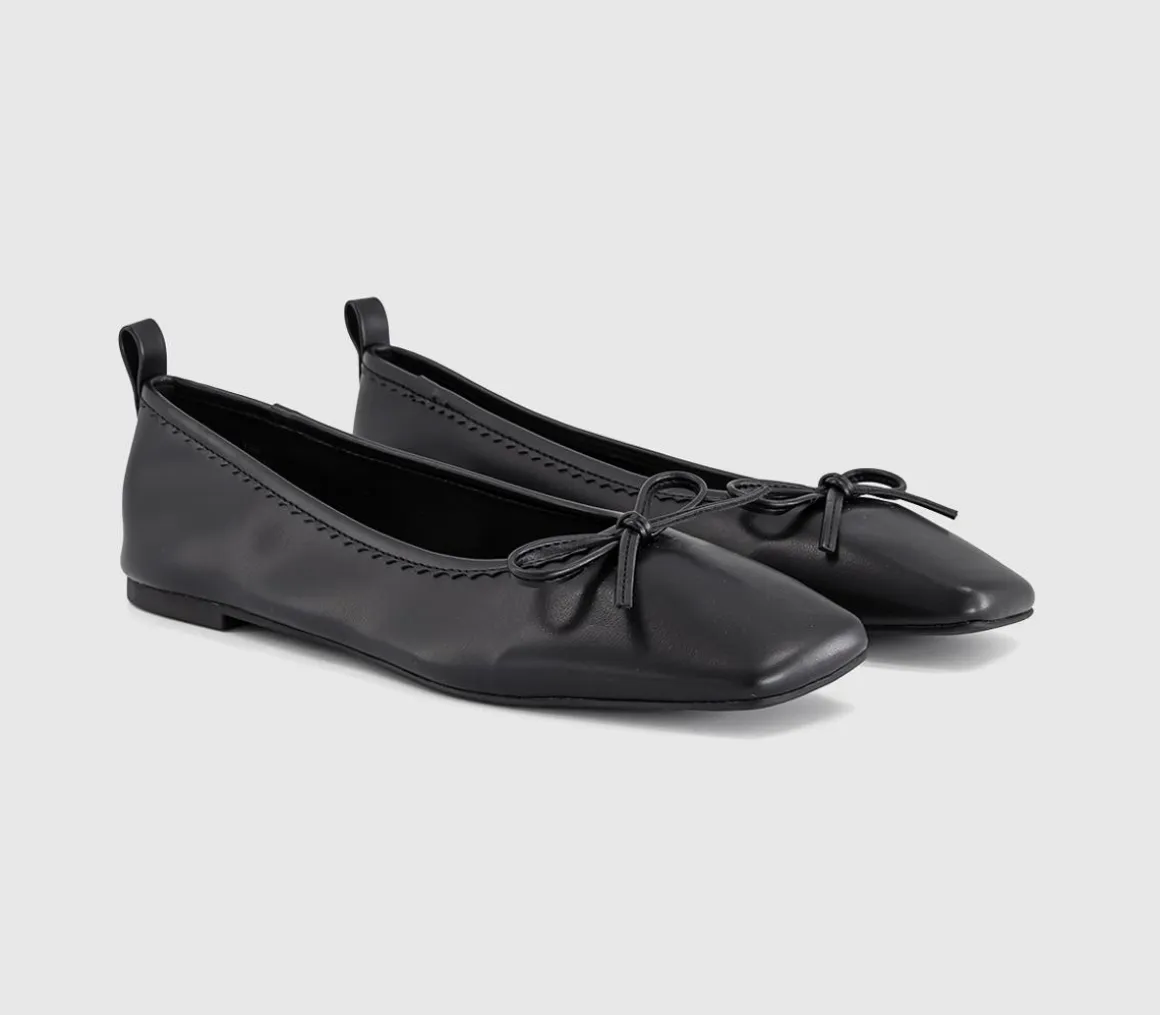 Finti Square Toe Soft Ballet Pumps