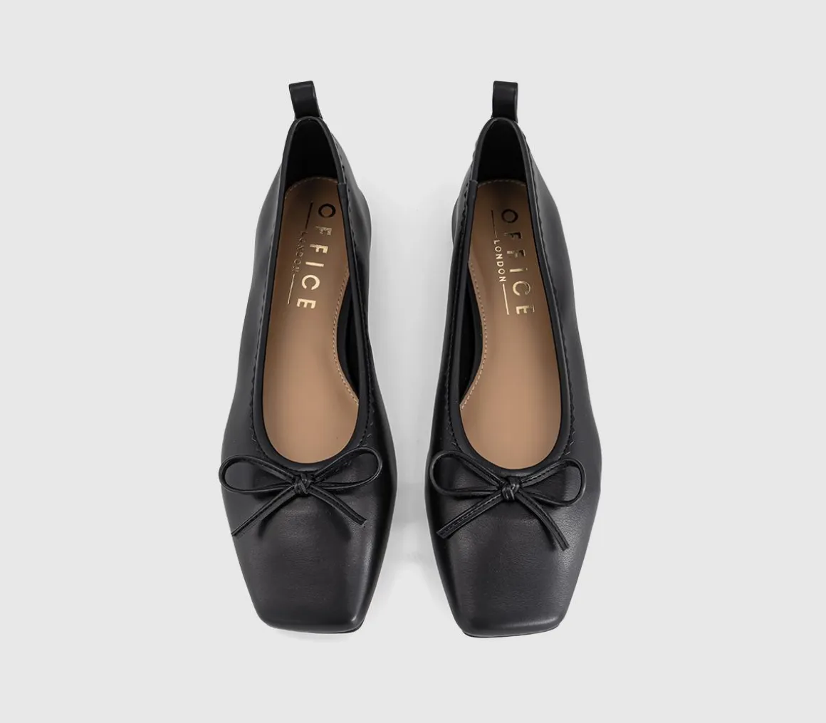 Finti Square Toe Soft Ballet Pumps