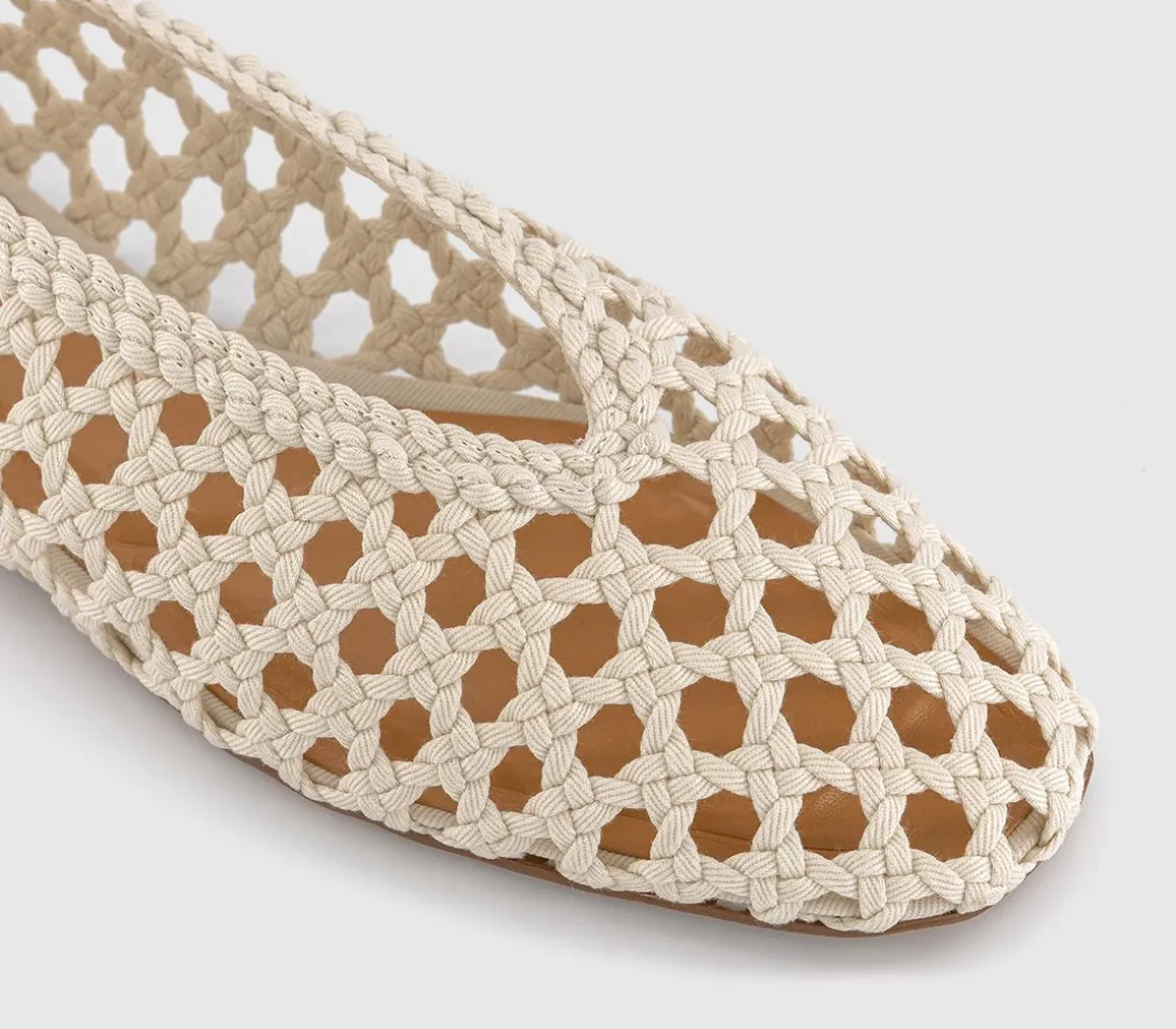 Flawless Woven Ballerina Flats
