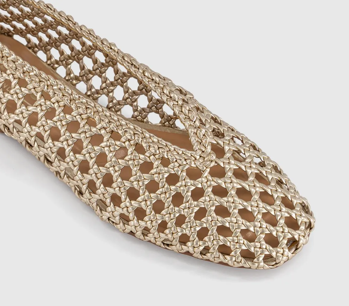 Flawless Woven Ballerinas