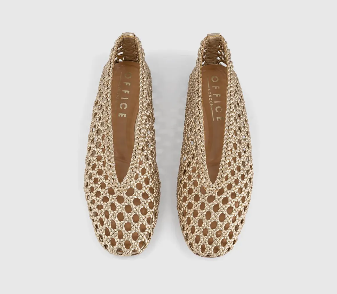 Flawless Woven Ballerinas