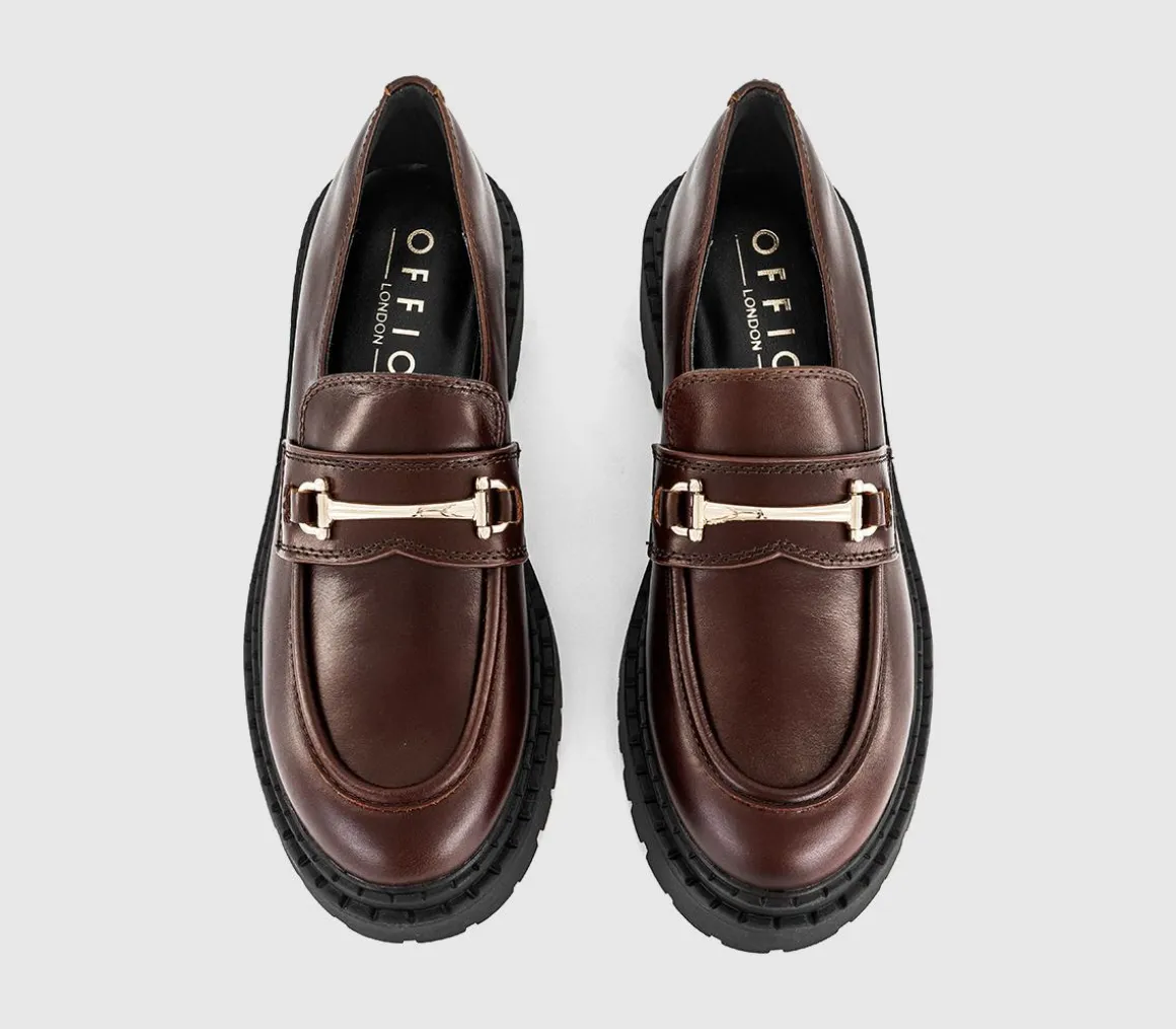 Fletcher Chunky Double Rand Snaffle Loafers