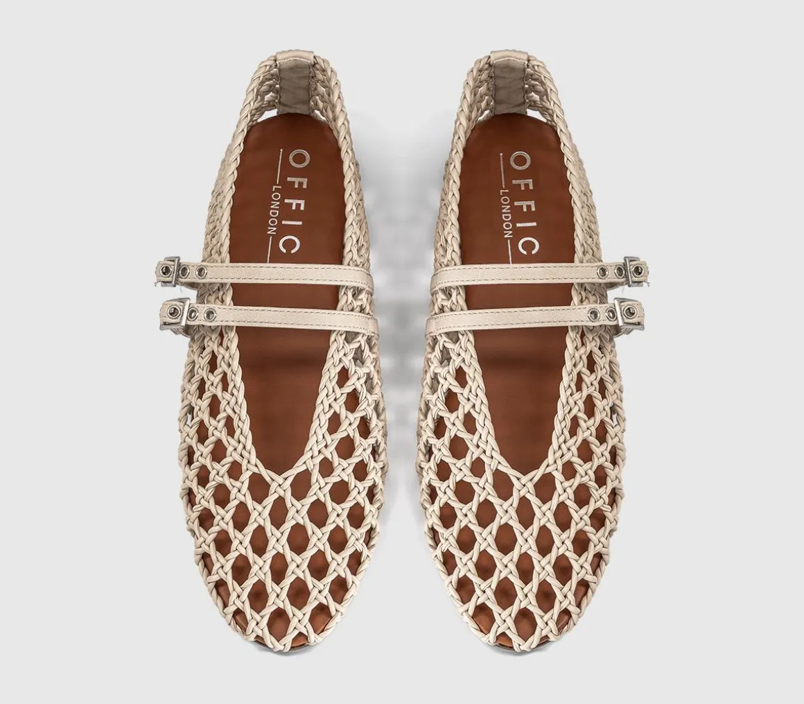 Flirt Woven Mary Jane Shoes
