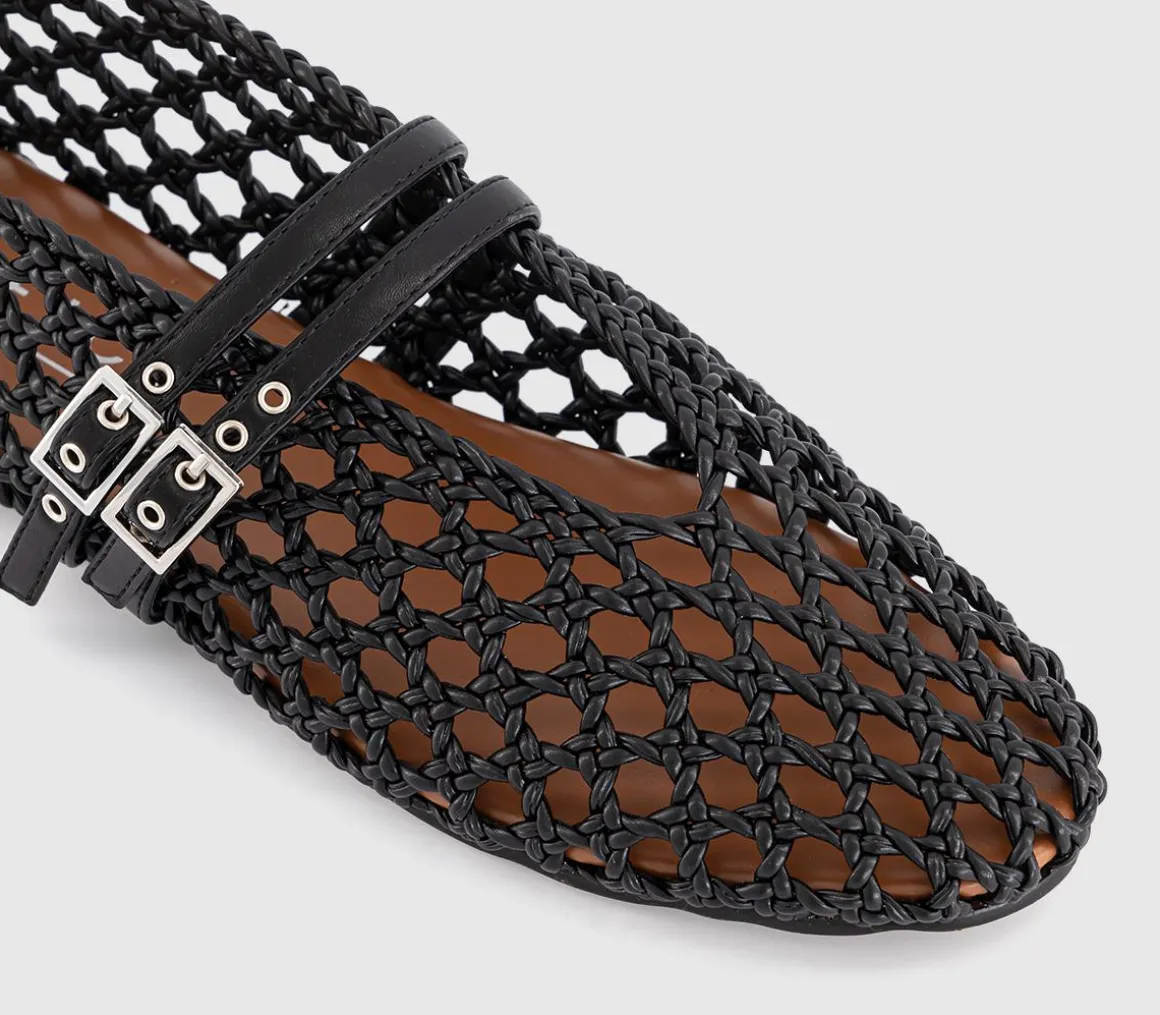 Flirt Woven Mary Jane Shoes