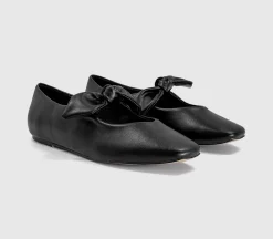Fliss Bow Ballerina Flats