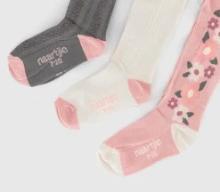 Floral Tights 3 Pack