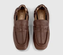 Flux Elastic Back Penny Loafers