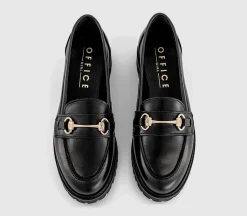 Fontana Cleated Sole Snaffle Loafers