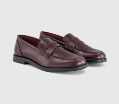 Forerro Square Toe Penny Loafers