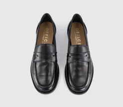 Forerro Square Toe Penny Loafers
